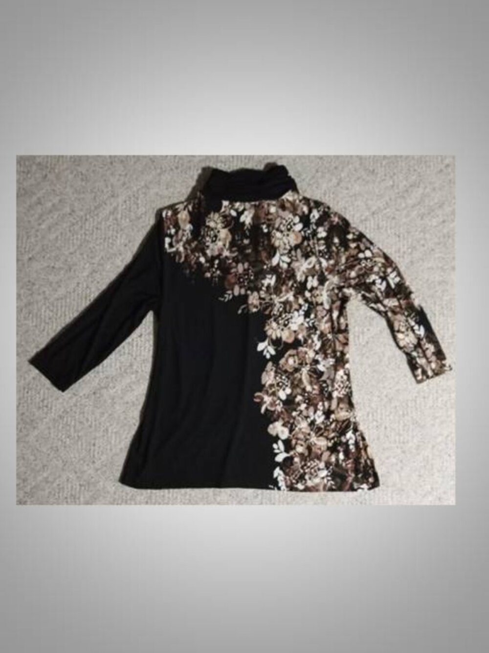 Susan Graver women's top blouse shirt size Large - Picture 2 of 4